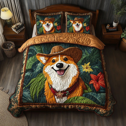 Jungle Corgi CM2705040CL Duvet Cover Set
