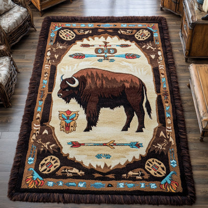 Bison Territory WJ2308052CL Area Rug