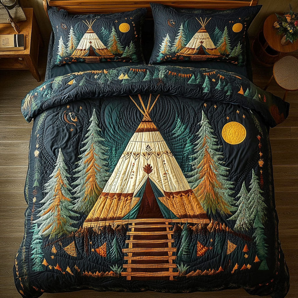 Woodland Teepee WY1703049CL Duvet Cover Set