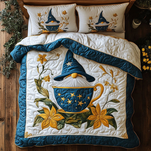 Gnome In Lily Cup WY3005002CL Duvet Cover Set