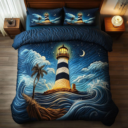 Midnight Lighthouse WY0104006CL Duvet Cover Set