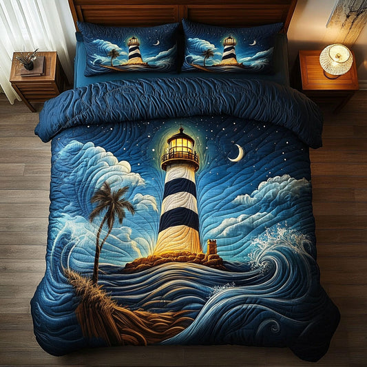 Midnight Lighthouse WY0104006CL Duvet Cover Set