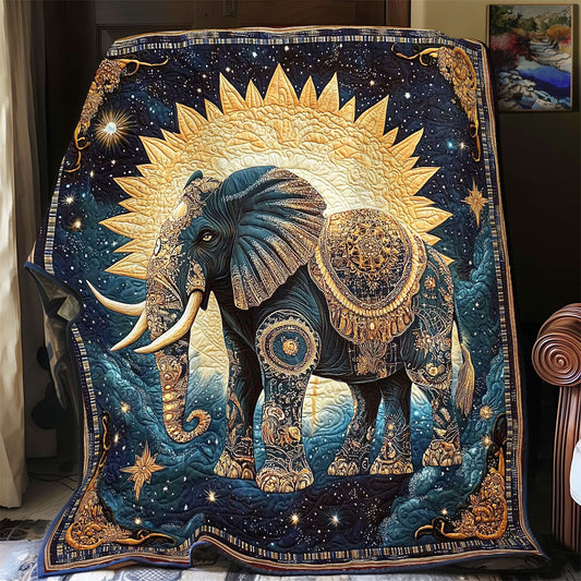 Black Elephant  WY1002018CL Quilt