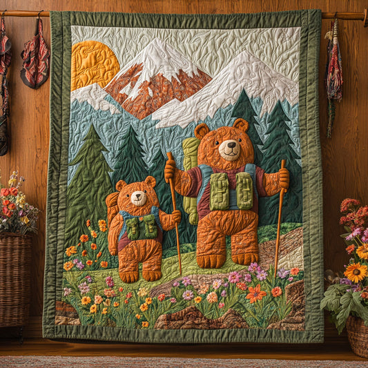 Camping Of Bear WY3004039CL Quilt
