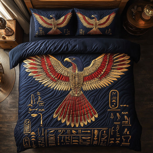 Eagle In Egypt Acient WY0503027CL Duvet Cover Set