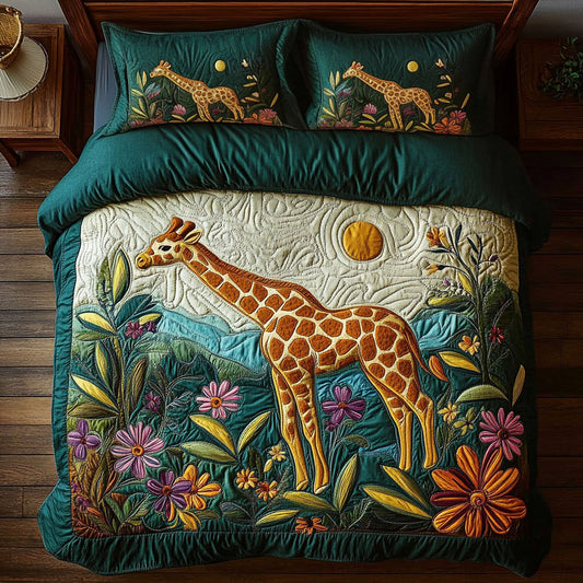 Wildflower Giraffe WY1604048CL Duvet Cover Set