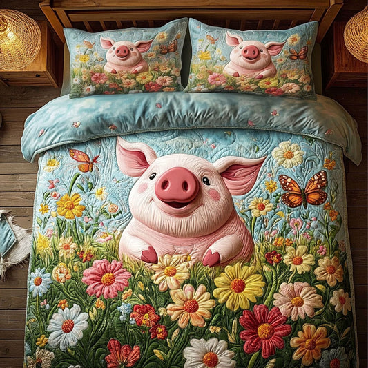 Cute Pig WY3004058CL Duvet Cover Set