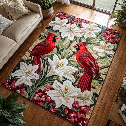 Floral Cardinal CW1508053CL Area Rug