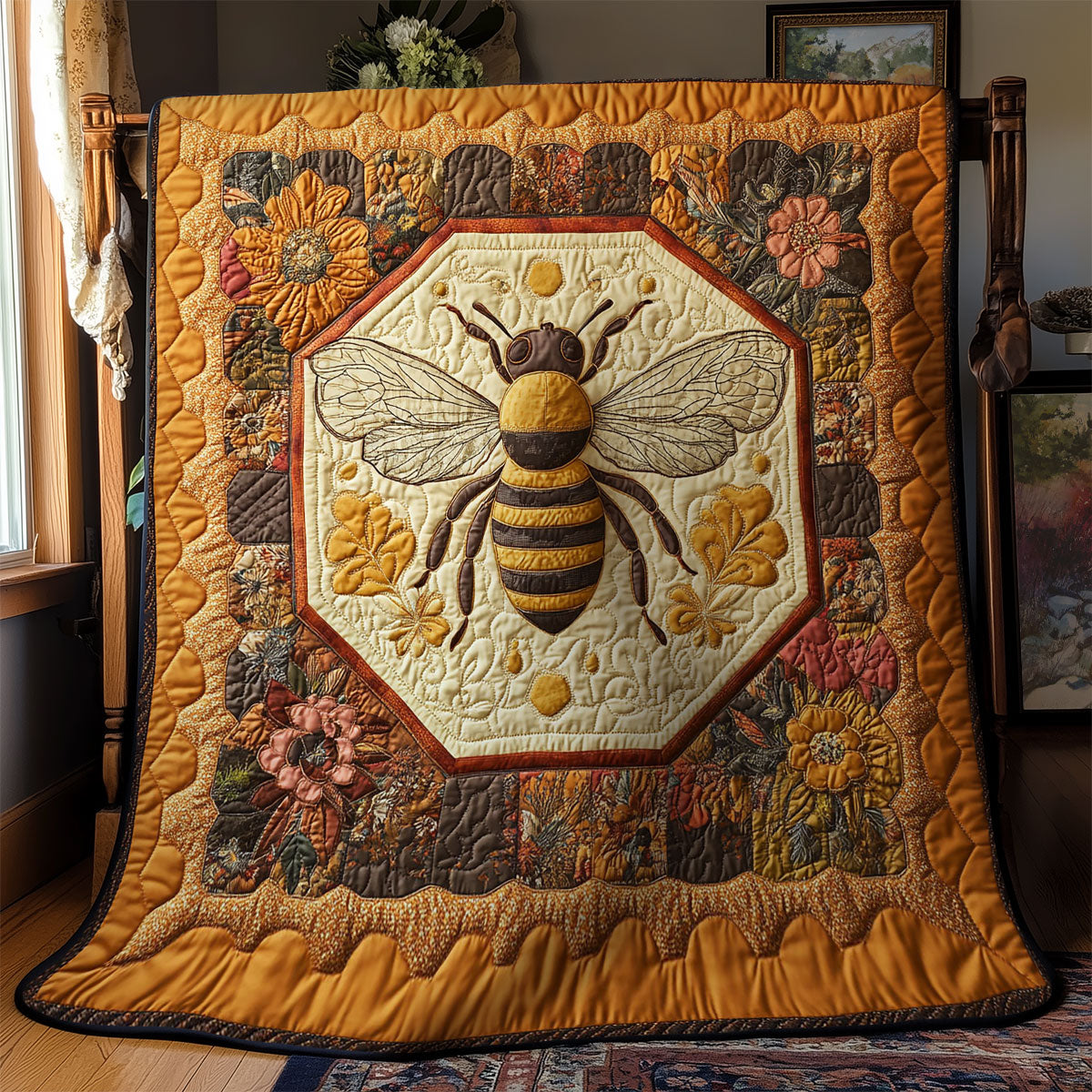 Honey Wings WY1803045CL Quilt