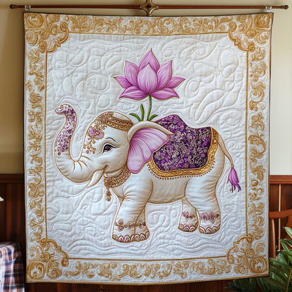 Majestic Elephant WY1002097CL Quilt