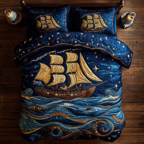 Mystic Ship WY1705007CL Duvet Cover Set