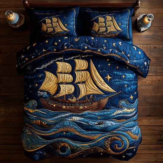Mystic Ship WY1705007CL Duvet Cover Set