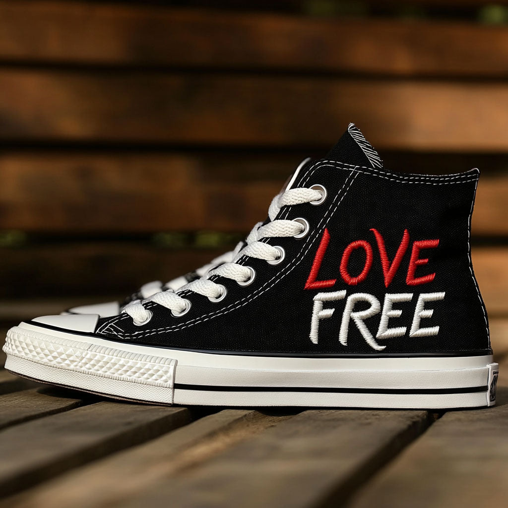 Love Free WN1109019CL Canvas High-Tops