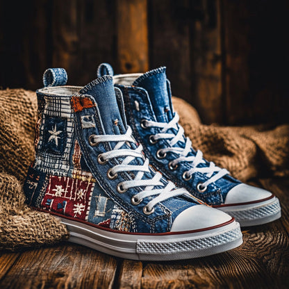Denim Roots WJ0509033CL Canvas High-Tops