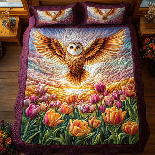 Tulip Owl WY1604045CL Duvet Cover Set