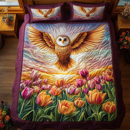 Tulip Owl WY1604045CL Duvet Cover Set