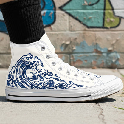 Eternal Wave WN1009015CL Canvas High-Tops