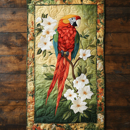 Red Parrot WY2301107CL Quilted Table Runner