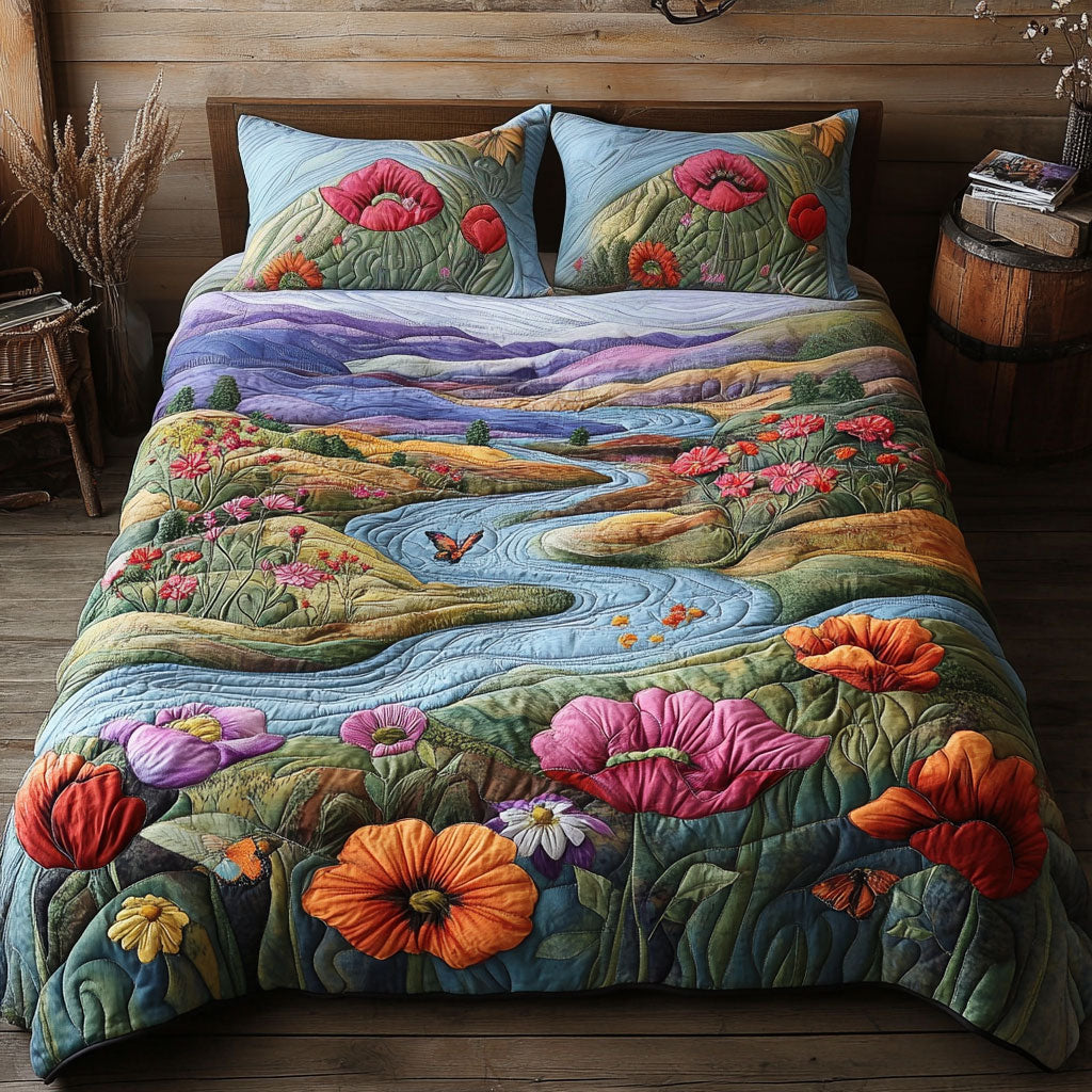 Stitched Scenery CM2104010CL Duvet Cover Set
