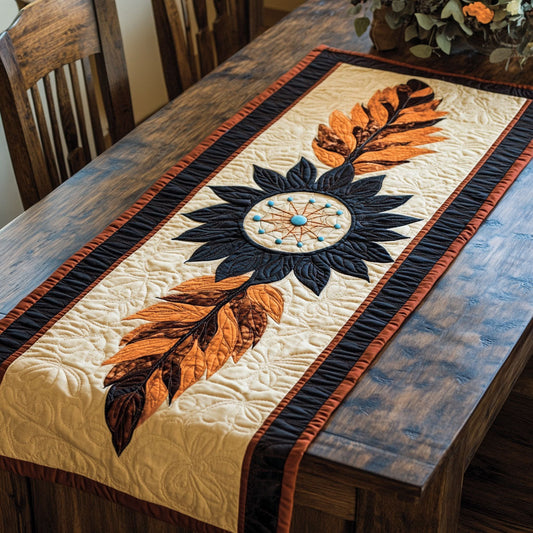 Native Compass WY2801017CL Quilted Table Runner