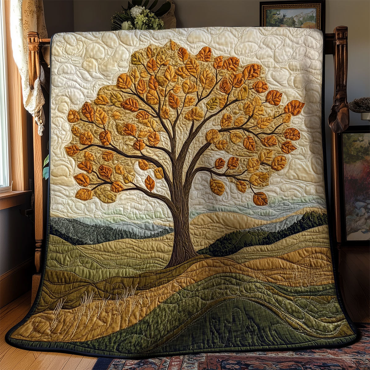 Golden Canopy WY1403006CL Quilt