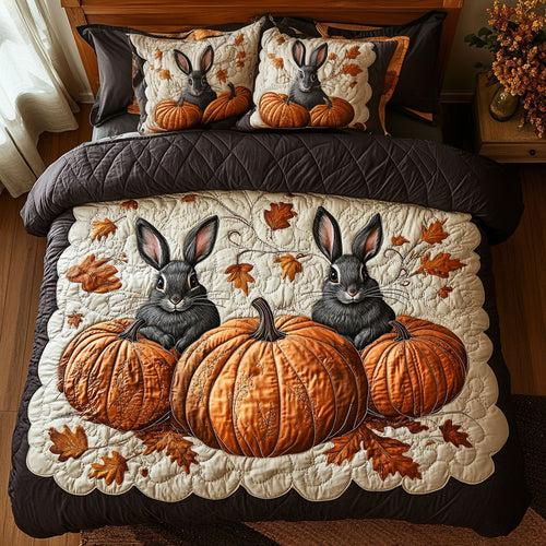 Shadow Bunnies Harvest WY2208028CL Duvet Cover Set