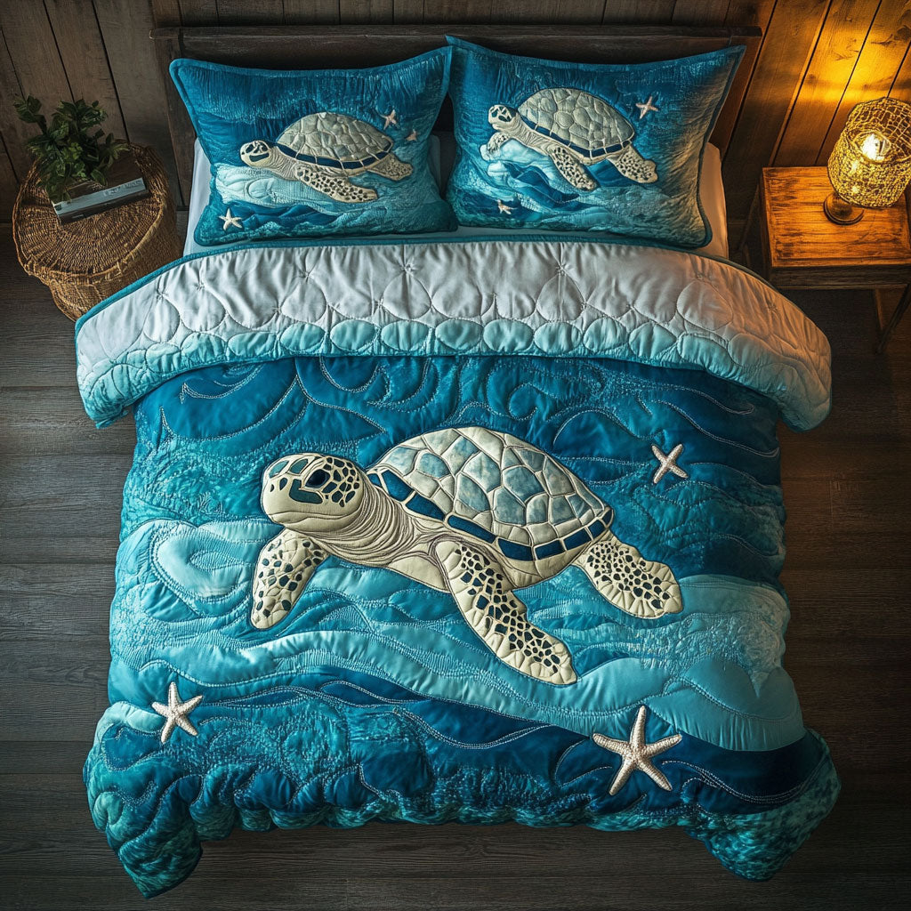 Sea Turtle CM3103009CL Duvet Cover Set