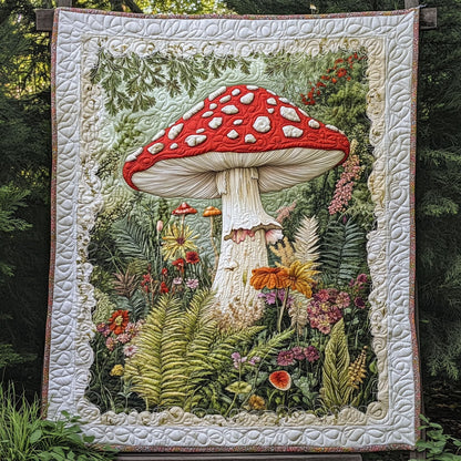 Enchanted Fungi WY1203043CL Quilt