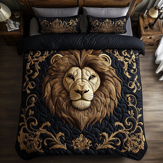 Lion Portrait WY2301015CL Duvet Cover Set