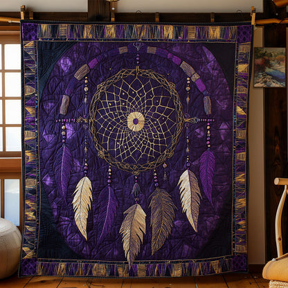 Midnight Feather Dreamcatcher WY0503111CL Quilt