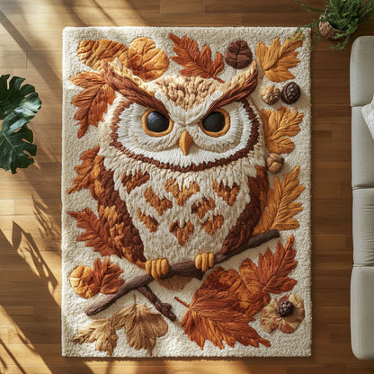 Autumn Owl CP2008083CL Area Rug