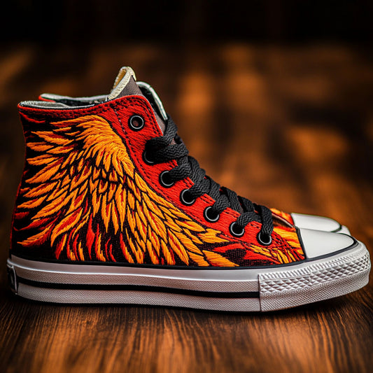 Fire Phoenix CW1109078CL Canvas High-Tops
