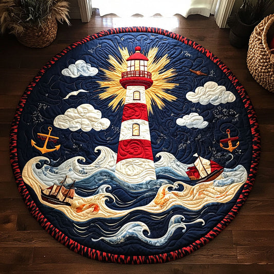 Beacon Of Hope WY1004045CL Quilted Round Mat