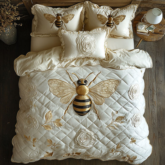 Queen Bee Charm WY2406087CL Duvet Cover Set