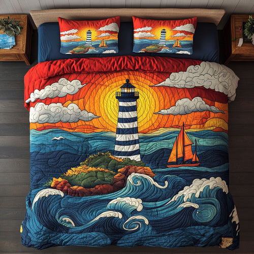 Ocean Lighthouse WY2003102CL Duvet Cover Set