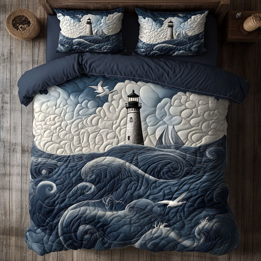 Lighthouse Dreams WY1003101CL Duvet Cover Set