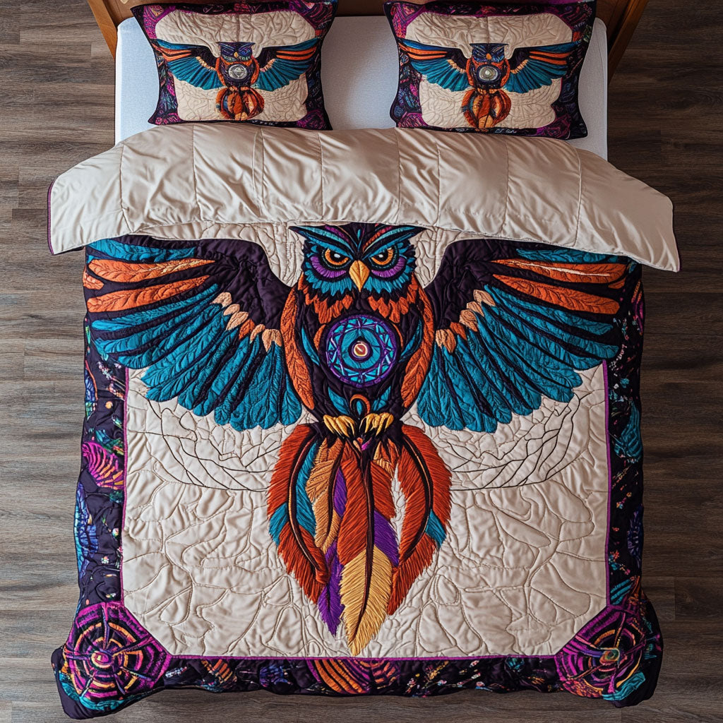 Tribal Wings Awakening WY2406078CL Duvet Cover Set