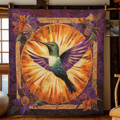 Mystic Hummingbird In Sun WY0402036CL Quilt