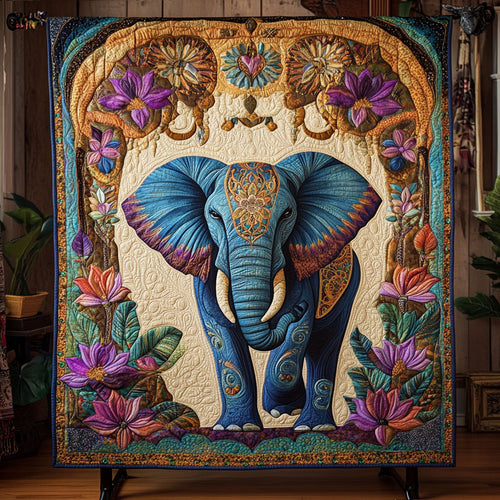 Sacred Elephant Art WY0906020CL Quilt