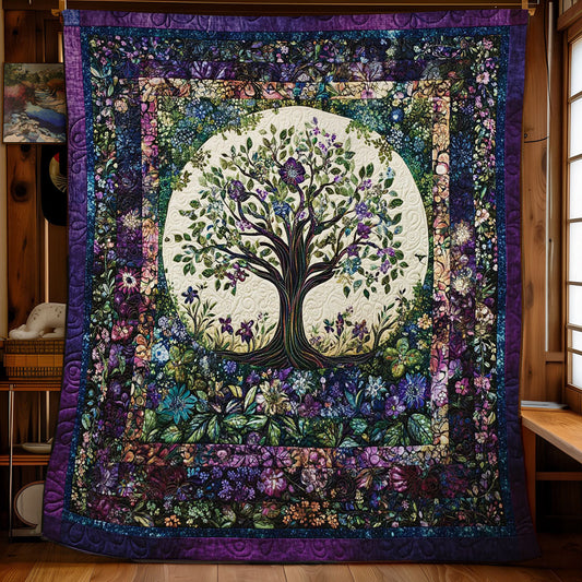 Circle Tree Of Life WY1002031CL Quilt