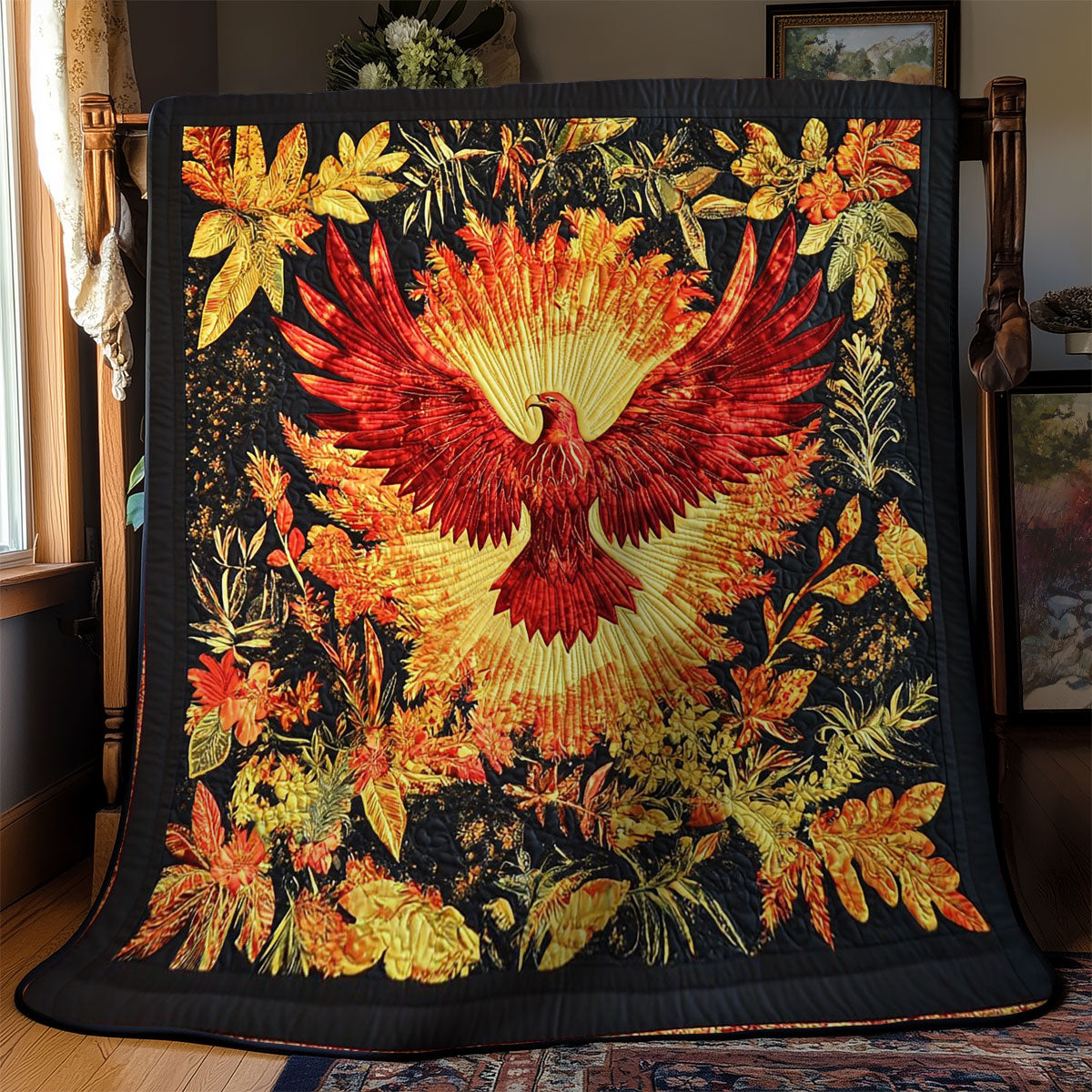 Fire Eagle WY1002069CL Quilt