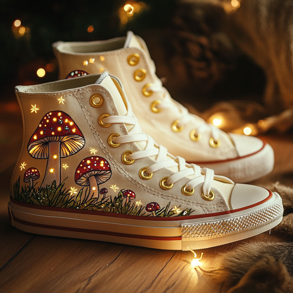 Fairy Glow CW0909002CL Canvas High-Tops