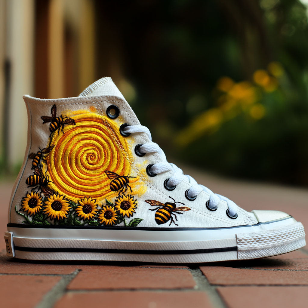 Buzzing Vortex WJ2009002CL Canvas High-Tops