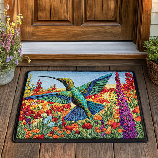 Hummingbird Flower CW2008053CL Doormat