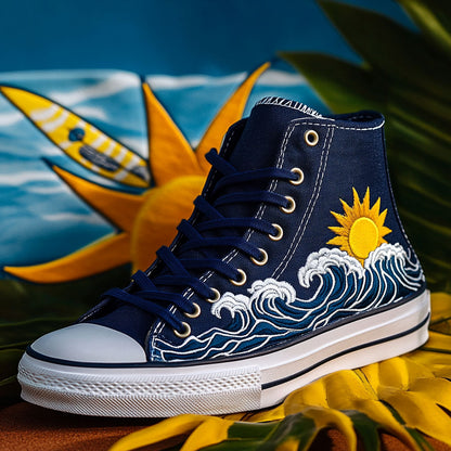 Sunrise Surf WJ0609003CL Canvas High-Tops