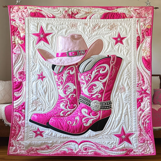 Pink Cowboy WY1806018CL Quilt