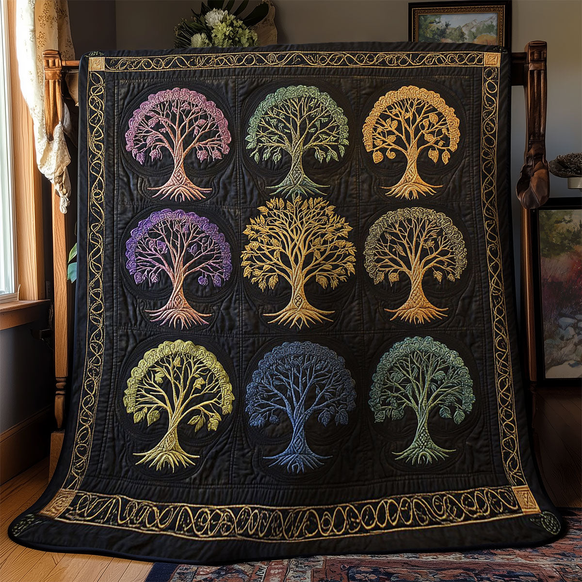 Forest Of Legends WY1203039CL Quilt