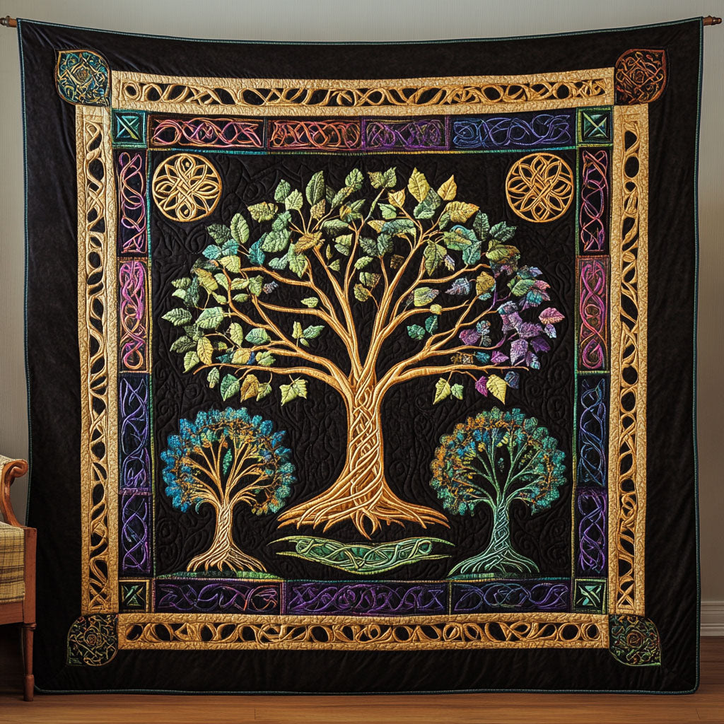 Celtic Tree Of Life WY1203015CL Quilt