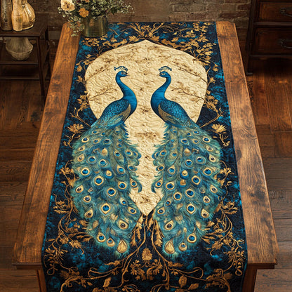 Royal Peacock WY2801011CL Quilted Table Runner