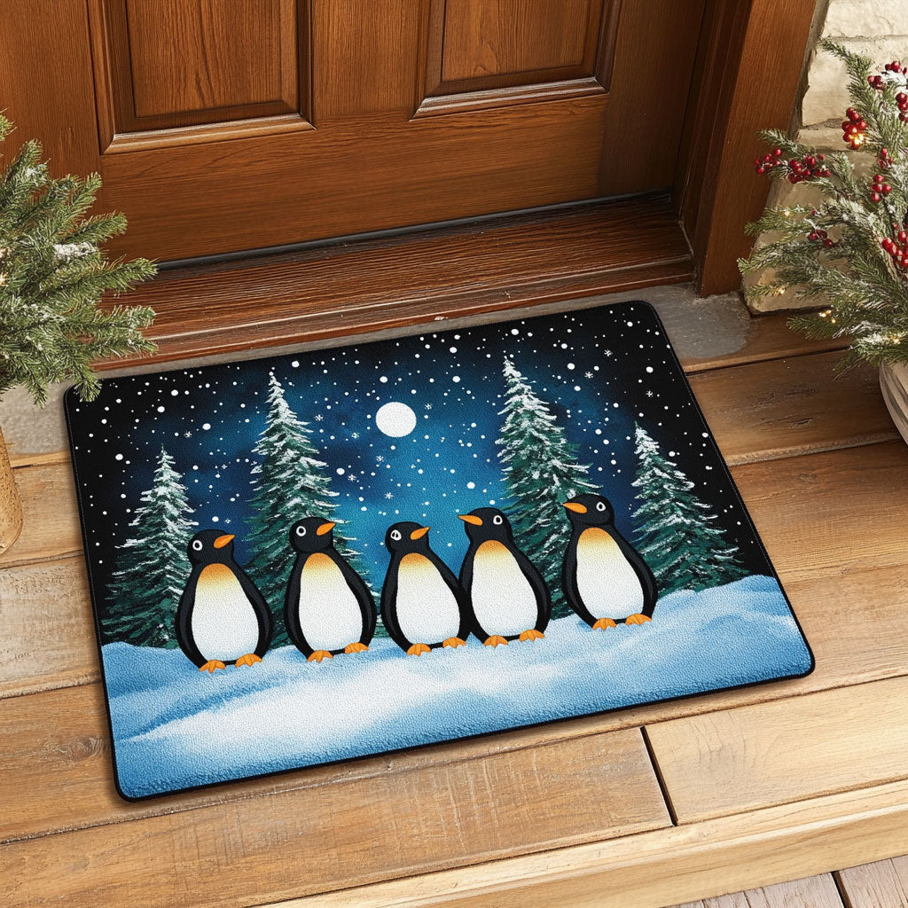 Penguin Parade CW1808007CL Doormat